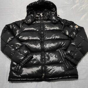 Black Moncler Down Jacket